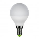 Лампа светодиодная LED-ШАР-ECO 5Вт 230В Е27 4000К 375Лм (5шт в упаковке) IN HOME