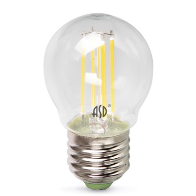 Лампа светодиодная LED-ШАР-PREMIUM 5.0Вт 160-260В Е27 4000К 450Лм прозрачная ASD Лампа светодиодная LED-ШАР-PREMIUM 5.0Вт 160-260В Е27 4000К 450Лм прозрачная ASDВ виде шарика<br>В интернет-магазине «Светодом» можно купить не только люстры и светильники, но и лампочки. В нашем каталоге представлены светодиодные, галогенные, энергосберегающие модели и лампы накаливания. В ассортименте имеются изделия разной мощности, поэтому у нас Вы сможете приобрести все необходимое для освещения. Лампа LED-ШАР-PREMIUM 5.0Вт 160-260В Е27 4000К 450Лм прозрачная ASD обеспечит отличное качество освещения. При покупке ознакомьтесь с параметрами в разделе «Характеристики», чтобы не ошибиться в выборе. Там же указано, для каких осветительных приборов Вы можете использовать лампу LED-ШАР-PREMIUM 5.0Вт 160-260В Е27 4000К 450Лм прозрачная ASDLED-ШАР-PREMIUM 5.0Вт 160-260В Е27 4000К 450Лм прозрачная ASD. Для оформления покупки воспользуйтесь «Корзиной». При наличии вопросов Вы можете позвонить нашим менеджерам по одному из контактных номеров. Мы доставляем заказы в Москву, Екатеринбург и другие города России.<br><br>Цветовая t, К: 4000<br>Тип лампы: LED<br>Тип цоколя: E27<br>MAX мощность ламп, Вт: 5<br>Диаметр, мм мм: 45<br>Высота, мм: 75
