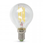 Лампа светодиодная LED-ШАР-PREMIUM 5.0Вт 160-260В Е14 3000К 450Лм прозрачная ASD