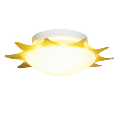Светильник Lussole LSA-1152-03 желтый Светильник Lussole LSA-1152-03 желтыйДетские<br>Настенно потолочный светильник Lussole (Люссоль) LSA-1152-03 подходит как для установки в вертикальном положении - на стены, так и для установки в горизонтальном - на потолок. Для установки настенно потолочных светильников на натяжной потолок необходимо использовать светодиодные лампы LED, которые экономнее ламп Ильича (накаливания) в 10 раз, выделяют мало тепла и не дадут расплавиться Вашему потолку.<br><br>S освещ. до, м2: 12<br>Тип лампы: накаливания / энергосбережения / LED-светодиодная<br>Тип цоколя: E27<br>Количество ламп: 3<br>MAX мощность ламп, Вт: 40<br>Диаметр, мм мм: 470<br>Расстояние от стены, мм: 150<br>Оттенок (цвет): белый<br>Цвет арматуры: белый
