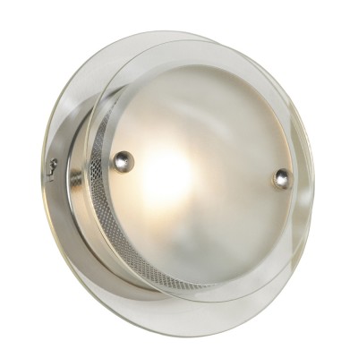 Светильник Lussole LSA-2611-01 Treviso никель Светильник Lussole LSA-2611-01 Treviso никельКруглые<br>Настенно-потолочный светильник Lussole LSA-2611-01 – достойное дополнение для насыщения интерьера необходимым сиянием. Возможность крепления на вертикальную или горизонтальную поверхность расширяет возможности оформления пространства. Ко всему прочему, перед Вами высокотехнологичный стиль хай-тек, пропитанный круговой геометрией. Настенно-потолочный светильник Lussole LSA-2611-01 может выступать, как самостоятельное изделие, так и быть в тандеме с другими экземплярами. Вы приобретаете творение в уникальной огранке из прозрачного/матового стекла и мерцающего металла. Выберите истинную свежесть, стильный минимализм и непритязательность сияния для своего интерьера!<br><br>S освещ. до, м2: 4<br>Тип лампы: галогенная / LED-светодиодная<br>Тип цоколя: G9<br>Количество ламп: 1<br>MAX мощность ламп, Вт: 40<br>Диаметр, мм мм: 200<br>Расстояние от стены, мм: 90<br>Оттенок (цвет): белый<br>Цвет арматуры: серый
