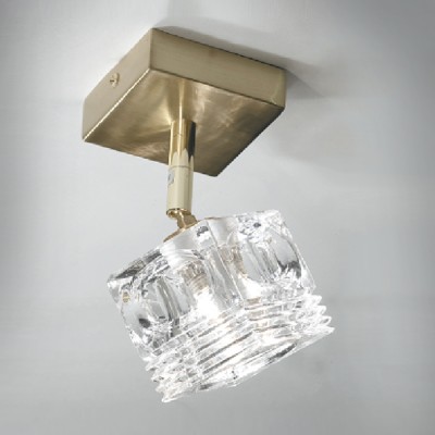 Светильник Lussole LSA-7910-01 Palinuro золото Светильник Lussole LSA-7910-01 Palinuro золотоПотолочные<br>Светильник LUSSOLE LSA-7910-01 PALINURO аналогичен по конструкции светильнику LUSSOLE LSA-7900-01 PALINURO, но отличается золотым цветом, что позволяет ему идеально подойти к интерьеру в «теплых» тонах. Благодаря своей универсальной конструкции, он может быть использован не только для освещения определенной зоны, но и для подсветки отдельных предметов комнаты.<br><br>Установка на натяжной потолок: Ограничено<br>S освещ. до, м2: 3<br>Крепление: Планка<br>Тип лампы: галогенная / LED-светодиодная<br>Тип цоколя: G9<br>Количество ламп: 1<br>MAX мощность ламп, Вт: 40<br>Диаметр, мм мм: 90<br>Расстояние от стены, мм: 120<br>Оттенок (цвет): золотой (кристальный)<br>Цвет арматуры: золотой