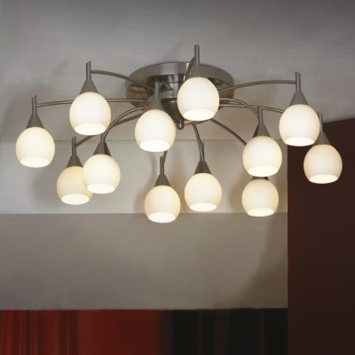 Люстра Lussole LSC-2607-12 PitigLiano никель Люстра Lussole LSC-2607-12 PitigLiano никельПотолочные<br>Компания «Светодом» предлагает широкий ассортимент люстр от известных производителей. Представленные в нашем каталоге товары выполнены из современных материалов и обладают отличным качеством. Благодаря широкому ассортименту Вы сможете найти у нас люстру под любой интерьер. Мы предлагаем как классические варианты, так и современные модели, отличающиеся лаконичностью и простотой форм. Стильная люстра Lussole LSC-2607-12 станет украшением любого дома. Эта модель от известного производителя не оставит равнодушным ценителей красивых и оригинальных предметов интерьера. Люстра Lussole LSC-2607-12 обеспечит равномерное распределение света по всей комнате. При выборе обратите внимание на характеристики, позволяющие приобрести наиболее подходящую модель. Купить понравившуюся люстру по доступной цене Вы можете в интернет-магазине «Светодом».<br><br>Установка на натяжной потолок: Ограничено<br>S освещ. до, м2: 32<br>Крепление: Планка<br>Тип лампы: накаливания / энергосбережения / LED-светодиодная<br>Тип цоколя: E14<br>Количество ламп: 12<br>Ширина, мм: 92<br>MAX мощность ламп, Вт: 40<br>Расстояние от стены, мм: 28<br>Цвет арматуры: серый