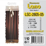 Торшер напольный Lussole LSC-2805-05 LANO