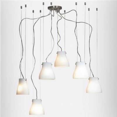 Люстра Lussole LSC-5603-06 Bianco никель Люстра Lussole LSC-5603-06 Bianco никельПодвесные<br>Люстра Lussole LSC-5603-06 Bianco первая в своем роде люстра типа паук, появившаяся в России в начале 2000-х годо. Сейчас ей на замену идут подобные варианты стиля лофт.<br><br>Установка на натяжной потолок: Да<br>S освещ. до, м2: 24<br>Крепление: Планка<br>Тип лампы: накаливания / энергосбережения / LED-светодиодная<br>Тип цоколя: E14<br>Количество ламп: 6<br>Ширина, мм: 100-2000<br>MAX мощность ламп, Вт: 40<br>Высота, мм: 200-1200<br>Оттенок (цвет): белый<br>Цвет арматуры: серый