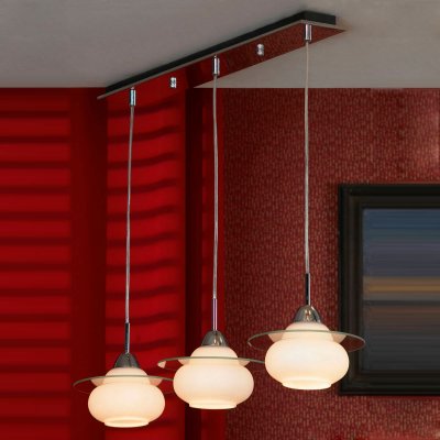 Светильник Lussole Lsf-2606-03 Светильник Lussole Lsf-2606-03Тройные<br>Подвесной светильник – это универсальный вариант, подходящий для любой комнаты. Сегодня производители предлагают огромный выбор таких моделей по самым разным ценам. В каталоге интернет-магазина «Светодом» мы собрали большое количество интересных и оригинальных светильников по выгодной стоимости. Вы можете приобрести их с доставкой в Москву, Екатеринбург и любой другой город России. Подвесной светильник Lussole LSF-2606-03 сразу же привлечет внимание Ваших гостей благодаря стильному исполнению. Благородный дизайн позволит использовать эту модель практически в любом интерьере. Она обеспечит достаточно света и при этом легко монтируется. Чтобы купить подвесной светильник Lussole LSF-2606-03, воспользуйтесь формой на нашем сайте или позвоните менеджерам интернет-магазина.<br><br>S освещ. до, м2: 10<br>Тип товара: Светильник подвесной<br>Скидка, %: 26<br>Тип лампы: накаливания / энергосбережения / LED-светодиодная<br>Тип цоколя: E27<br>Количество ламп: 3<br>Ширина, мм: 820<br>MAX мощность ламп, Вт: 60<br>Высота, мм: 250 - 1000<br>Оттенок (цвет): белый<br>Цвет арматуры: серебристый
