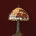 Настольная лампа тиффани стиля Lussole lsf-8804-01
