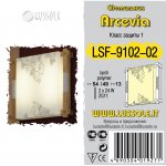 Светильник настенно-потолочный Lussole LSF-9102-02 ARCEVIA