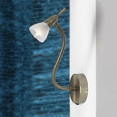 Светильник Lussole LSL-0320-01 Venezia античная бронза Светильник Lussole LSL-0320-01 Venezia античная бронзаГибкие<br>Настенное бра Lussole LSL-0320-01 может принимать любые изгибы: интересные, замысловатые, фантазийные и другие. Всё будет зависеть от Ваших идей в дизайне интерьера или необходимости реализации практических задач. Конструкция изделия наделения функциональным гибким основанием. Поэтому, если Вы решили сотворить одну из зон своего пространства, как комфортный очаг для отдыха и уединения, то бра Lussole LSL-0310-01 – подходящий вариант! Основание и изгибы изделия сделаны под оттенок античной бронзы, который мягко мерцает. Плафон же создан из матового стекла, гармонично сочетающегося с подобранной цветовой палитрой. Галогенная лампа в комплекте прослужит Вам долгие неугасающие годы.<br><br>S освещ. до, м2: 4<br>Тип лампы: галогенная / LED-светодиодная<br>Тип цоколя: G9<br>Количество ламп: 1<br>Ширина, мм: 130 - 340<br>MAX мощность ламп, Вт: 40<br>Длина, мм: 90<br>Расстояние от стены, мм: 410<br>Высота, мм: 130 - 360<br>Цвет арматуры: бронзовый