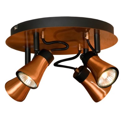 Светильник Lussole LSL-6801-04 Светильник Lussole LSL-6801-04С 4 лампами<br>Светильники-споты – это оригинальные изделия с современным дизайном. Они позволяют не ограничивать свою фантазию при выборе освещения для интерьера. Такие модели обеспечивают достаточно качественный свет. Благодаря компактным размерам Вы можете использовать несколько спотов для одного помещения. <br>Интернет-магазин «Светодом» предлагает необычный светильник-спот Loft LSL-6801-04 по привлекательной цене. Эта модель станет отличным дополнением к люстре, выполненной в том же стиле. Перед оформлением заказа изучите характеристики изделия. <br>Купить светильник-спот Loft LSL-6801-04 в нашем онлайн-магазине Вы можете либо с помощью формы на сайте, либо по указанным выше телефонам. Обратите внимание, что у нас склады не только в Москве и Екатеринбурге, но и других городах России.<br><br>S освещ. до, м2: 10<br>Тип лампы: галогенная/LED<br>Тип цоколя: GU10<br>Цвет арматуры: черный<br>Количество ламп: 4<br>Диаметр, мм мм: 250<br>Высота, мм: 160<br>MAX мощность ламп, Вт: 50