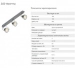 Светильник настенно-потолочный Lussole LSL-6901-03 CIVO