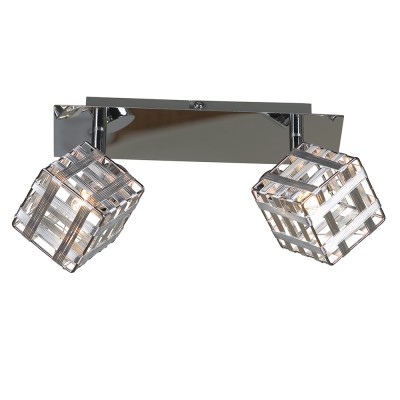 Светильник Lussole LSN-0801-02 Светильник Lussole LSN-0801-02Двойные<br>Светильники-споты – это оригинальные изделия с современным дизайном. Они позволяют не ограничивать свою фантазию при выборе освещения для интерьера. Такие модели обеспечивают достаточно качественный свет. Благодаря компактным размерам Вы можете использовать несколько спотов для одного помещения. Интернет-магазин «Светодом» предлагает необычный светильник-спот Lussole LSN-0801-02 по привлекательной цене. Эта модель станет отличным дополнением к люстре, выполненной в том же стиле. Перед оформлением заказа изучите характеристики изделия. Купить светильник-спот Lussole LSN-0801-02 в нашем онлайн-магазине Вы можете либо с помощью формы на сайте, либо по указанным выше телефонам. Обратите внимание, что у нас склады не только в Москве и Екатеринбурге, но и других городах России.<br><br>S освещ. до, м2: 5<br>Тип лампы: галогенная / LED-светодиодная<br>Тип цоколя: G9<br>Количество ламп: 2<br>Ширина, мм: 120<br>MAX мощность ламп, Вт: 40<br>Длина, мм: 260<br>Расстояние от стены, мм: 160<br>Цвет арматуры: серебристый