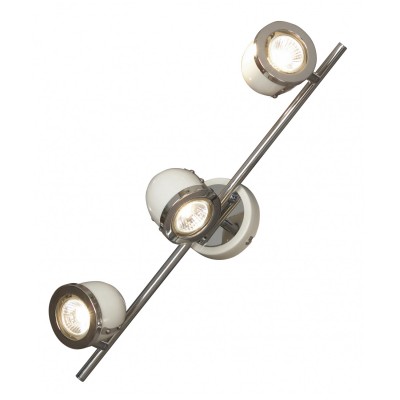 Светильник Lussole LSN-3111-03 Светильник Lussole LSN-3111-03Тройные<br>Светильники-споты – это оригинальные изделия с современным дизайном. Они позволяют не ограничивать свою фантазию при выборе освещения для интерьера. Такие модели обеспечивают достаточно качественный свет. Благодаря компактным размерам Вы можете использовать несколько спотов для одного помещения. Интернет-магазин «Светодом» предлагает необычный светильник-спот Lussole LSN-3111-03 по привлекательной цене. Эта модель станет отличным дополнением к люстре, выполненной в том же стиле. Перед оформлением заказа изучите характеристики изделия. Купить светильник-спот Lussole LSN-3111-03 в нашем онлайн-магазине Вы можете либо с помощью формы на сайте, либо по указанным выше телефонам. Обратите внимание, что у нас склады не только в Москве и Екатеринбурге, но и других городах России.<br><br>S освещ. до, м2: 10<br>Тип лампы: галогенная / LED-светодиодная<br>Тип цоколя: Gu10<br>Количество ламп: 3<br>Ширина, мм: 110<br>MAX мощность ламп, Вт: 50<br>Длина, мм: 530<br>Расстояние от стены, мм: 190<br>Цвет арматуры: серебристый