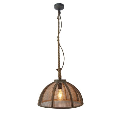 Светильник LOFT LSP-9806 Светильник LOFT LSP-9806Подвесные<br><br><br>Установка на натяжной потолок: Да<br>S освещ. до, м2: 3<br>Тип лампы: Накаливания / энергосбережения / светодиодная<br>Тип цоколя: E27<br>Количество ламп: 1<br>MAX мощность ламп, Вт: 60<br>Диаметр, мм мм: 420<br>Высота, мм: 500 - 1400