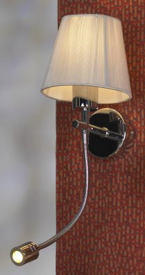 Светильник Lussole lsq-0501-02 Светильник Lussole lsq-0501-02Модерн<br>В интернет-магазине «Светодом» представлен широкий выбор настенных бра по привлекательной цене. Это качественные товары от популярных мировых производителей. Благодаря большому ассортименту Вы обязательно подберете под свой интерьер наиболее подходящий вариант. Оригинальное настенное бра Lussole LSQ-0501-02 можно использовать для освещения не только гостиной, но и прихожей или спальни. Модель выполнена из современных материалов, поэтому прослужит на протяжении долгого времени. Обратите внимание на технические характеристики, чтобы сделать правильный выбор. Чтобы купить настенное бра Lussole LSQ-0501-02 в нашем интернет-магазине, воспользуйтесь «Корзиной» или позвоните менеджерам компании «Светодом» по указанным на сайте номерам. Мы доставляем заказы по Москве, Екатеринбургу и другим российским городам.<br><br>S освещ. до, м2: 6<br>Тип лампы: энергосбережения / LED-светодиодная<br>Тип цоколя: E14 + LED<br>Количество ламп: 1<br>Ширина, мм: 140<br>MAX мощность ламп, Вт: 40 + 3<br>Расстояние от стены, мм: 300<br>Высота, мм: 450<br>Цвет арматуры: серебристый хром