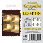 Светильник настенно-потолочный Lussole LSQ-3411-04 CAPPELLO