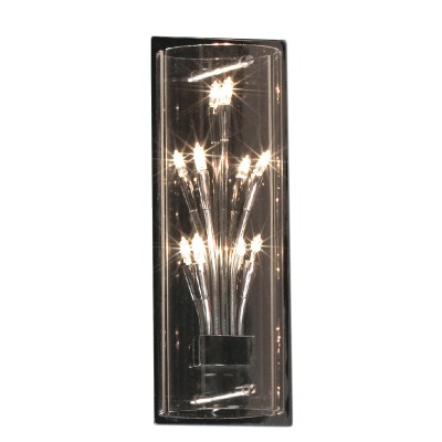 Светильник Lussole LSQ-4001-05 Vitravo хром Светильник Lussole LSQ-4001-05 Vitravo хромМодерн<br>LSQ-4001-05<br><br>S освещ. до, м2: 7<br>Тип товара: Светильник настенный бра<br>Скидка, %: 34<br>Тип лампы: галогенная / LED-светодиодная<br>Тип цоколя: G4<br>Количество ламп: 5<br>Ширина, мм: 120<br>MAX мощность ламп, Вт: 10<br>Расстояние от стены, мм: 100<br>Высота, мм: 320<br>Оттенок (цвет): прозрачный<br>Цвет арматуры: серебристый