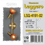 Светильник поворотный спот Lussole LSQ-4191-02 LEGGERO