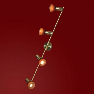 Светильник Lussole LSQ-4199-04 Leggero золото Светильник Lussole LSQ-4199-04 Leggero золотоС 4 лампами<br>Светильник-спот Lussole LSQ-4199-04 оттенка «матовое золото» – уникальная возможность заполнить помещение ярким сиянием при минимальной занятости пространства. Оптимальные размеры изделия позволят создать целый микс из нескольких источников излучения или просто солировать. Важным функциональным преимуществом светильника Lussole LSQ-4199-04 является наличие четырёх поворотных спотов, что позволит интересно обыгрывать распределение потоков сияния. Это выгодно для реализации различных дизайнерских задумок и просто практично. Воспользуйтесь преимуществами модного светильника Lussole LSQ-4199-04, чтобы и на Ваших просторах был воссоздан оптимальный поток ярких лучей.<br><br>S освещ. до, м2: 11<br>Тип товара: Светильник поворотный спот<br>Скидка, %: 60<br>Тип лампы: накал-я - энергосбер-я<br>Тип цоколя: E14<br>Количество ламп: 4<br>Ширина, мм: 80<br>MAX мощность ламп, Вт: 40<br>Расстояние от стены, мм: 170<br>Высота, мм: 870<br>Оттенок (цвет): красный/оранжевый<br>Цвет арматуры: золотой
