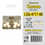 Люстра Lussole LSQ-4717-06 CARUSO