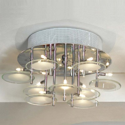 Люстра Lussole LSQ-5907-09 Sardara Люстра Lussole LSQ-5907-09 SardaraПотолочные<br>Созданная в Италии, люстра LUSSOLE LSQ-5907-09 Sardara подойдет к интерьеру любого помещения. Она удачно впишется в спальню, создавая мягкий рассеянный свет с помощью плафонов, выполненных из матового белого стекла также хорошо люстра будет смотреться в гостиной или столовой– благодаря своему современному дизайну, она подчеркнет ваш безупречный вкус. Девять лампочек расположены на разных высотах, поэтому освещение захватывает все уголки комнаты!<br><br>Установка на натяжной потолок: Ограничено<br>S освещ. до, м2: 12<br>Крепление: Планка<br>Тип товара: Люстра<br>Скидка, %: 30<br>Тип лампы: галогенная / LED-светодиодная<br>Тип цоколя: G4<br>Количество ламп: 9<br>MAX мощность ламп, Вт: 20<br>Диаметр, мм мм: 380<br>Высота, мм: 200<br>Цвет арматуры: серебристый