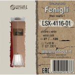 Светильник подвесной Lussole LSX-4116-01 FENIGLI