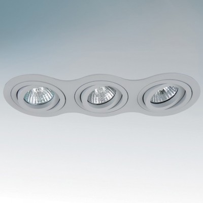 Lightstar INTERO 214239 Светильник Lightstar INTERO 214239 СветильникДлинные<br>Встраиваемые светильники – популярное осветительное оборудование, которое можно использовать в качестве основного источника или в дополнение к люстре. Они позволяют создать нужную атмосферу атмосферу и привнести в интерьер уют и комфорт. <br> Интернет-магазин «Светодом» предлагает стильный встраиваемый светильник Lightstar 214239. Данная модель достаточно универсальна, поэтому подойдет практически под любой интерьер. Перед покупкой не забудьте ознакомиться с техническими параметрами, чтобы узнать тип цоколя, площадь освещения и другие важные характеристики. <br> Приобрести встраиваемый светильник Lightstar 214239 в нашем онлайн-магазине Вы можете либо с помощью «Корзины», либо по контактным номерам. Мы развозим заказы по Москве, Екатеринбургу и остальным российским городам.<br><br>Цветовая t, К: 2400-2800<br>Тип лампы: накаливания / энергосберегающая / светодиодная<br>Тип цоколя: GU10<br>Количество ламп: 3<br>Ширина, мм: 90<br>MAX мощность ламп, Вт: 50<br>Длина, мм: 255<br>Высота, мм: 4<br>Поверхность арматуры: матовый<br>Цвет арматуры: серый<br>Общая мощность, Вт: 150