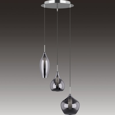 Lightstar PENTOLA 803057 Светильник подвесной Lightstar PENTOLA 803057 Светильник подвеснойТройные<br>Подвесной светильник – это универсальный вариант, подходящий для любой комнаты. Сегодня производители предлагают огромный выбор таких моделей по самым разным ценам. В каталоге интернет-магазина «Светодом» мы собрали большое количество интересных и оригинальных светильников по выгодной стоимости. Вы можете приобрести их с доставкой в Москву, Екатеринбург и любой другой город России. Подвесной светильник Lightstar 803057 сразу же привлечет внимание Ваших гостей благодаря стильному исполнению. Благородный дизайн позволит использовать эту модель практически в любом интерьере. Она обеспечит достаточно света и при этом легко монтируется. Чтобы купить подвесной светильник Lightstar 803057, воспользуйтесь формой на нашем сайте или позвоните менеджерам интернет-магазина.<br><br>Цветовая t, К: 2700<br>Тип лампы: накаливания / энергосберегающая / светодиодная<br>Тип цоколя: G9<br>Количество ламп: 3<br>MAX мощность ламп, Вт: 40<br>Диаметр, мм мм: 400<br>Высота, мм: 1500<br>Поверхность арматуры: глянцевый<br>Цвет арматуры: серебристый хром<br>Общая мощность, Вт: 120