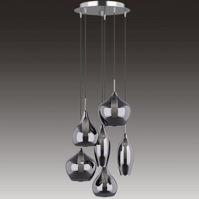 Lightstar PENTOLA 803067 Светильник подвесной Lightstar PENTOLA 803067 Светильник подвеснойПодвесные<br>Компания «Светодом» предлагает широкий ассортимент люстр от известных производителей. Представленные в нашем каталоге товары выполнены из современных материалов и обладают отличным качеством. Благодаря широкому ассортименту Вы сможете найти у нас люстру под любой интерьер. Мы предлагаем как классические варианты, так и современные модели, отличающиеся лаконичностью и простотой форм. Стильная люстра Lightstar 803067 станет украшением любого дома. Эта модель от известного производителя не оставит равнодушным ценителей красивых и оригинальных предметов интерьера. Люстра Lightstar 803067 обеспечит равномерное распределение света по всей комнате. При выборе обратите внимание на характеристики, позволяющие приобрести наиболее подходящую модель. Купить понравившуюся люстру по доступной цене Вы можете в интернет-магазине «Светодом».<br><br>Установка на натяжной потолок: Да<br>S освещ. до, м2: 12<br>Крепление: Планка<br>Цветовая t, К: 2400-2800<br>Тип лампы: накаливания / энергосберегающая / светодиодная<br>Тип цоколя: G9<br>Количество ламп: 6<br>MAX мощность ламп, Вт: 40<br>Диаметр, мм мм: 400<br>Высота, мм: 1400<br>Поверхность арматуры: матовый<br>Цвет арматуры: серебристый<br>Общая мощность, Вт: 240