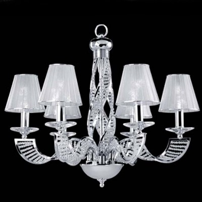Lightstar ALVEARE 702084 Люстра Lightstar ALVEARE 702084 ЛюстраПодвесные<br>Дополнительно рекомендуем посмотреть другие хрустальные люстры и светильники из данной серии. Модель - люстры Lightstar 702084 замечательно впишется в задуманный Вами интерьер зала, гостиной или спальни. Купите хрустальную люстру уже сегодня и Вы поймете превосходство светильников перед другими направлениями освещения. Основное превосходство хрусталя - это отражение и преломление света во всем пространстве, а отсутствие абажуров не съест получаемый световой поток от горящих ламп!<br><br>Установка на натяжной потолок: Да<br>S освещ. до, м2: 16<br>Крепление: Крюк<br>Тип лампы: накаливания / энергосбережения / LED-светодиодная<br>Тип цоколя: E14<br>Количество ламп: 8<br>MAX мощность ламп, Вт: 40<br>Диаметр, мм мм: 750<br>Размеры: H 700-1700 D 750<br>Высота, мм: 820<br>Оттенок (цвет): серебристый<br>Цвет арматуры: серебристый