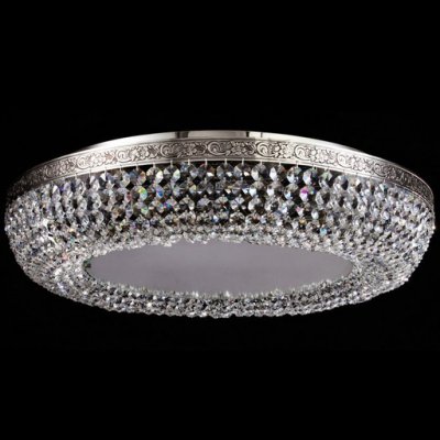 Люстра Maytoni MIR543-60AY-N Luna Люстра Maytoni MIR543-60AY-N LunaПотолочные<br>Круглая потолочная люстра предназначена для использования в помещениях с высокими потолками. Посмотрев на фото можно увидеть, что потолочная люстра Maytoni MIR543-60AY-N от фирмы Maytoni состоит из металлического каркаса, украшенного хрустальными подвесками. Крепится осветительный прибор с помощью монтажной пластины. Небольшая цена данного изделия соответствует высочайшему качеству сборки и материалов. Если вы решите купить этот прибор, разработанный инженерами немецкой компании Майтони, то сделать это вы можете через корзину на нашем сайте, или позвонив менеджерам по указанным телефонам. Стоимость люстры указана на странице описания товара.<br><br>Установка на натяжной потолок: Ограничено<br>S освещ. до, м2: 32<br>Крепление: Планка<br>Тип лампы: накаливания / энергосбережения / LED-светодиодная<br>Тип цоколя: E27<br>Количество ламп: 8<br>MAX мощность ламп, Вт: 60<br>Диаметр, мм мм: 600<br>Высота, мм: 200<br>Цвет арматуры: серый
