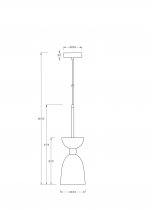 Подвесной светильник Maytoni MOD113PL-01W Cloches