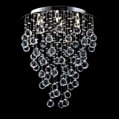 Люстра Maytoni MOD207-45-N Modern 2 Люстра Maytoni MOD207-45-N Modern 2Каскадные<br>Мощный осветительный прибор, который идеально впишется в интерьер, выполненный в стиле модерн, представляет немецкая фирма Maytoni, ставшая популярной благодаря идеальному соотношению цены и качества своих товаров. Хрустальная люстра Maytoni MOD207-45-N, купить которую можно по весьма демократичной, лояльной стоимости, состоит из крупного круглого основания цвета никель и разновысоких подвесок, выполненных из роскошного прозрачного хрусталя. Хрустальная люстра от Майтони, рассмотреть которую можно на предлагаемом фото, рассчитана на шесть галогеновых ламп, которые уже вошли в предлагаемый комплект поставки и позволяют начать эксплуатацию прибора сразу после его получения.<br><br>Установка на натяжной потолок: Да<br>S освещ. до, м2: 16<br>Крепление: Планка<br>Тип лампы: галогенная / LED-светодиодная<br>Тип цоколя: G9<br>Количество ламп: 6<br>MAX мощность ламп, Вт: 40<br>Диаметр, мм мм: 450<br>Высота, мм: 550<br>Цвет арматуры: серый