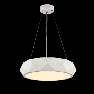 Люстра Maytoni MOD897-45-W Ivona Люстра Maytoni MOD897-45-W IvonaПодвесные<br><br><br>Установка на натяжной потолок: Да<br>S освещ. до, м2: 16<br>Тип лампы: LED<br>Тип цоколя: LED<br>MAX мощность ламп, Вт: 40<br>Диаметр, мм мм: 460<br>Высота, мм: 100 - 1500<br>Цвет арматуры: Белый