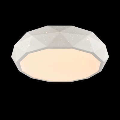 Люстра Maytoni MOD897-46-W Ivona Люстра Maytoni MOD897-46-W IvonaПотолочные<br><br><br>Установка на натяжной потолок: Да<br>S освещ. до, м2: 16<br>Тип лампы: LED<br>Тип цоколя: LED<br>MAX мощность ламп, Вт: 40<br>Диаметр, мм мм: 460<br>Высота, мм: 105<br>Цвет арматуры: Белый