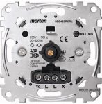 Merten Мех Светорегулятор поворотный 20-600Вт универсальный (MTN5139-0000)