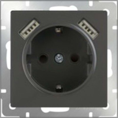 Розетка с заземлением, шторками и USBх2 (черный матовый) WL08-SKGS-USBx2-IP20 Werkel, WL08-SKGS-USBx2-IP20 черный матовый
Розетка с заземлением, шторками и USBх2 (черный матовый) WL08-SKGS-USBx2-IP20 Werkel, WL08-SKGS-USBx2-IP20 черный матовый