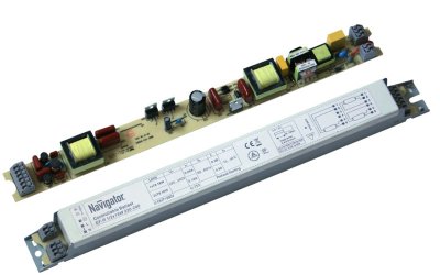 ЭПРА Navigator 94 453 NB-ETL-1/2x36-PDA1 ЭПРА Navigator 94 453 NB-ETL-1/2x36-PDA1ЭПРА для ламп <br>Электронные диммируемые балласты Navigator предназначены для запуска, работы и плавного изменения освещенности люминесцентных ламп T8 мощностью 18 и 36 Вт. Электронные диммируемые балласты Navigator оснащены защитой от короткого замыкания, защитой от перегрева, функцией автоматического отключения при выходе лампы из строя, а также функцией предварительного прогрева катодов лампы теплый пуск. Корпус балластов изготовлен из металла. Универсальное исполнение – 1/2x36 Управление диммированием 1-10 В Диапазон диммирования от 3 до 100% освещенности Защита от короткого замыкания, перегрева, автоматическое отключение при выходе лампы из строя Теплый пуск Срок службы – 50 000 часов Класс энергетической эффективности EEI=A1 BAT<br><br>Ширина, мм: 30<br>Длина, мм: 325<br>Высота, мм: 30