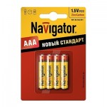 Мизинчиковые батарейки AAA Navigator 94 767 NBT-NS-R03-BP4