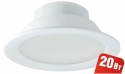 Светильник Navigator 94 837 NDL-P1-20W-840-WH-LED Светильник Navigator 94 837 NDL-P1-20W-840-WH-LEDКруглые LED<br>Встраиваемый светодиодный энергосберегающий светильник типа Downlight (направленного света) NDL-LED cоздает яркий направленный и равномерный свет, что делает его идеальным решением любых задач по освещению. Предназначен для освещения внутренних пространств в жилых, офисных и коммерческих помещениях. Степень защиты IP44 позволяет использовать светильник в помещениях с повышенной влажностью (в ванных комнатах, для подсветки кухонных рабочих поверхностей и проч.) В светодиодных светильниках NDL-LED применяется отражатель параболической формы, что обеспечивает направленное распределение света в угле 90°. В светодиодных светильниках NDL-LED применяются высокоэффективные планарные светодиоды Epistar, обеспечивающие эффективность до 80 лм/Вт. При этом коэффициент цветопередачи светильника обеспечивается на уровне Ragt 82. Срок службы 40 000 часов. Предоставляется гарантия 3 года.<br><br>S освещ. до, м2: 3<br>Цветовая t, К: 4000<br>Тип лампы: LED-светодиодная<br>Цвет арматуры: белый<br>Диаметр, мм мм: 170<br>Диаметр врезного отверстия, мм: 152-160<br>Высота, мм: 70<br>MAX мощность ламп, Вт: 20