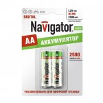 Аккумулятор AA Navigator 94 464 NHR-2500Mh (2шт)