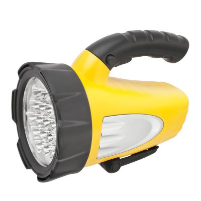 Фонарь Navigator 94 936 NPT-SP03-ACCU Фонарь Navigator 94 936 NPT-SP03-ACCUАккумуляторные<br>Надежные светодиодные аккумуляторные фонари-прожекторы с поворотной ручкой. Срок службы светодиодов – до 100 000 часов. Установлен свинцово-кислотный аккумулятор 4 В, 3 Ач. Время работы – до 7 часов без подзарядки, при полностью заряженном аккумуляторе. Дальность освещения – до 150 метров. Подзарядка осуществляется от сети 220 В, а также бортовой сети автомобиля. Модель NPT-SP03 оснащена регулируемой подставкой. Индивидуальная упаковка – цветная глянцевая коробка.<br><br>Количество ламп: 19 Led<br>Ширина, мм: 130<br>Длина, мм: 190<br>Высота, мм: 175