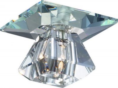 Novotech CRYSTAL 369423 Встраиваемый светильник Novotech CRYSTAL 369423 Встраиваемый светильникКвадратные<br>Встраиваемые светильники – популярное осветительное оборудование, которое можно использовать в качестве основного источника или в дополнение к люстре. Они позволяют создать нужную атмосферу атмосферу и привнести в интерьер уют и комфорт. Интернет-магазин «Светодом» предлагает стильный встраиваемый светильник Novotech 369423. Данная модель достаточно универсальна, поэтому подойдет практически под любой интерьер. Перед покупкой не забудьте ознакомиться с техническими параметрами, чтобы узнать тип цоколя, площадь освещения и другие важные характеристики. Приобрести встраиваемый светильник Novotech 369423 в нашем онлайн-магазине Вы можете либо с помощью «Корзины», либо по контактным номерам. Мы развозим заказы по Москве, Екатеринбургу и остальным российским городам.<br><br>S освещ. до, м2: 2<br>Тип лампы: галогенная<br>Тип цоколя: G4<br>Количество ламп: 1<br>MAX мощность ламп, Вт: 20<br>Диаметр, мм мм: 70<br>Диаметр врезного отверстия, мм: 58<br>Высота, мм: 75<br>Цвет арматуры: серебристый