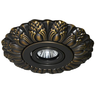 Novotech LATICA 370191 Встраиваемый декоративный светильник Novotech LATICA 370191 Встраиваемый декоративный светильникКруглые<br>Встраиваемые светильники – популярное осветительное оборудование, которое можно использовать в качестве основного источника или в дополнение к люстре. Они позволяют создать нужную атмосферу атмосферу и привнести в интерьер уют и комфорт. Интернет-магазин «Светодом» предлагает стильный встраиваемый светильник Novotech 370191. Данная модель достаточно универсальна, поэтому подойдет практически под любой интерьер. Перед покупкой не забудьте ознакомиться с техническими параметрами, чтобы узнать тип цоколя, площадь освещения и другие важные характеристики. Приобрести встраиваемый светильник Novotech 370191 в нашем онлайн-магазине Вы можете либо с помощью «Корзины», либо по контактным номерам. Мы развозим заказы по Москве, Екатеринбургу и остальным российским городам.<br><br>Цветовая t, К: 2400-2800<br>Тип лампы: накаливания / энергосберегающая / светодиодная<br>Тип цоколя: gu5.3<br>Количество ламп: 1<br>MAX мощность ламп, Вт: 50<br>Диаметр, мм мм: 165<br>Высота, мм: 60<br>Поверхность арматуры: матовый<br>Цвет арматуры: бронзовый
