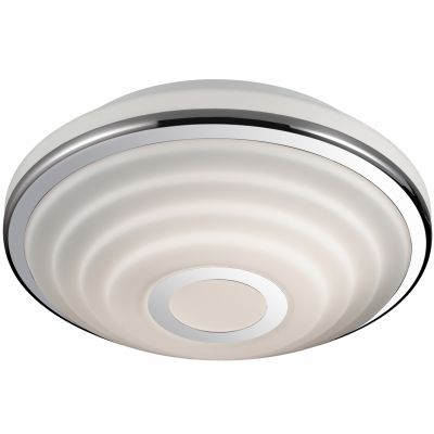 Светильник Odeon light 2402/3C Светильник Odeon light 2402/3CКруглые<br>Потолочный светильник Odeon light 2402/3C идеально впишется в любой современный интерьер! Универсальная круглая форма гармонично сочетается с белым и «металлическим» оттенком, создавая эффектный образ, который украсит любую по функциональному назначению комнату – от спальни до гостиной. Благодаря «цельному» плафону, светильник легко очистить от загрязнений – достаточно протереть поверхность влажной салфеткой, поэтому его можно смело использовать даже на кухне. В комплекте с несколькими настенными бра из этой же серии, он создаст уютную атмосферу и придаст интерьеру законченный и совершенный вид.<br><br>S освещ. до, м2: 12<br>Крепление: потолочное<br>Тип лампы: накаливания / энергосбережения / LED-светодиодная<br>Тип цоколя: E27<br>Количество ламп: 3<br>MAX мощность ламп, Вт: 60<br>Диаметр, мм мм: 402<br>Высота, мм: 140<br>Оттенок (цвет): белый<br>Цвет арматуры: серебристый