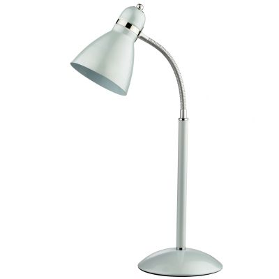 Настольная лампа Odeon light 2411/1T Настольная лампа Odeon light 2411/1TОфисные<br>Настольная лампа – это не просто источник дополнительного освещения, но и оригинальный элемент декора. Его можно установить в спальне, гостиной, кабинете и других комнатах. Интернет-магазин «Светодом» предлагает настольные лампы разных стилей по доступным ценам. Благодаря большому ассортименту Вы обязательно найдете в нашем каталоге именно ту модель, которую искали. Настольная лампа Odeon light 2411/1T – прекрасный вариант для завершения интерьера. Ее можно включить одновременно с люстрой для более яркого освещения или без нее для создания уютной атмосферы, настраивающей на отдых. Купить настольную лампу Odeon light 2411/1T Вы можете с помощью виртуальной «Корзины» или по контактным номерам, указанным на сайте.<br><br>S освещ. до, м2: 4<br>Тип лампы: накал-я - энергосбер-я<br>Тип цоколя: E27<br>Количество ламп: 1<br>Ширина, мм: 170<br>MAX мощность ламп, Вт: 60<br>Высота, мм: 530<br>Оттенок (цвет): белый<br>Цвет арматуры: белый