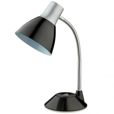 Настольная лампа Odeon light 2416/1T Настольная лампа Odeon light 2416/1TОфисные<br>Настольная лампа – это не просто источник дополнительного освещения, но и оригинальный элемент декора. Его можно установить в спальне, гостиной, кабинете и других комнатах. Интернет-магазин «Светодом» предлагает настольные лампы разных стилей по доступным ценам. Благодаря большому ассортименту Вы обязательно найдете в нашем каталоге именно ту модель, которую искали. Настольная лампа Odeon light 2416/1T – прекрасный вариант для завершения интерьера. Ее можно включить одновременно с люстрой для более яркого освещения или без нее для создания уютной атмосферы, настраивающей на отдых. Купить настольную лампу Odeon light 2416/1T Вы можете с помощью виртуальной «Корзины» или по контактным номерам, указанным на сайте.<br><br>S освещ. до, м2: 4<br>Тип лампы: накал-я - энергосбер-я<br>Тип цоколя: E27<br>Количество ламп: 1<br>Ширина, мм: 150<br>MAX мощность ламп, Вт: 60<br>Высота, мм: 390<br>Оттенок (цвет): белый<br>Цвет арматуры: черный