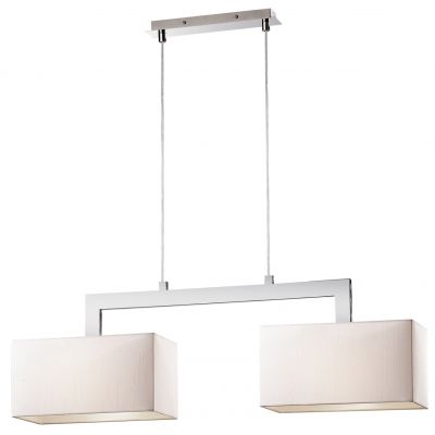 Светильник Odeon light 2421/2 Светильник Odeon light 2421/2Подвесные<br>Компания «Светодом» предлагает широкий ассортимент люстр от известных производителей. Представленные в нашем каталоге товары выполнены из современных материалов и обладают отличным качеством. Благодаря широкому ассортименту Вы сможете найти у нас люстру под любой интерьер. Мы предлагаем как классические варианты, так и современные модели, отличающиеся лаконичностью и простотой форм. Стильная люстра Odeon light 2421/2 станет украшением любого дома. Эта модель от известного производителя не оставит равнодушным ценителей красивых и оригинальных предметов интерьера. Люстра Odeon light 2421/2 обеспечит равномерное распределение света по всей комнате. При выборе обратите внимание на характеристики, позволяющие приобрести наиболее подходящую модель. Купить понравившуюся люстру по доступной цене Вы можете в интернет-магазине «Светодом».<br><br>Установка на натяжной потолок: Да<br>S освещ. до, м2: 5<br>Крепление: Планка<br>Тип лампы: накаливания / энергосбережения / LED-светодиодная<br>Тип цоколя: E27<br>Количество ламп: 2<br>Ширина, мм: 740<br>MAX мощность ламп, Вт: 60<br>Высота, мм: 1466<br>Оттенок (цвет): белый<br>Цвет арматуры: серебристый