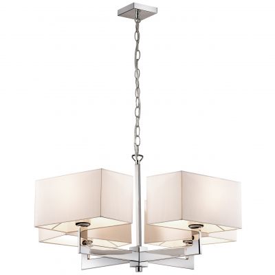 Люстра Odeon light 2421/4 Люстра Odeon light 2421/4Подвесные<br>Компания «Светодом» предлагает широкий ассортимент люстр от известных производителей. Представленные в нашем каталоге товары выполнены из современных материалов и обладают отличным качеством. Благодаря широкому ассортименту Вы сможете найти у нас люстру под любой интерьер. Мы предлагаем как классические варианты, так и современные модели, отличающиеся лаконичностью и простотой форм. Стильная люстра Odeon light 2421/4 станет украшением любого дома. Эта модель от известного производителя не оставит равнодушным ценителей красивых и оригинальных предметов интерьера. Люстра Odeon light 2421/4 обеспечит равномерное распределение света по всей комнате. При выборе обратите внимание на характеристики, позволяющие приобрести наиболее подходящую модель. Купить понравившуюся люстру по доступной цене Вы можете в интернет-магазине «Светодом».<br><br>Установка на натяжной потолок: Да<br>S освещ. до, м2: 11<br>Крепление: Планка<br>Тип лампы: накаливания / энергосбережения / LED-светодиодная<br>Тип цоколя: E27<br>Количество ламп: 4<br>Ширина, мм: 742<br>MAX мощность ламп, Вт: 60<br>Длина, мм: 742<br>Высота, мм: 727<br>Оттенок (цвет): белый<br>Цвет арматуры: серебристый