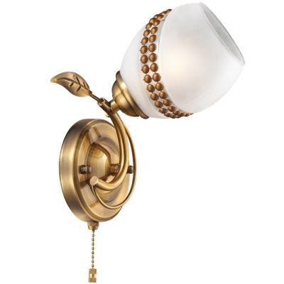 Светильник Odeon light 2459/1W Светильник Odeon light 2459/1WФлористика<br>Насладитесь настоящим произведением дизайнерского искусства, которое представлено в настенном бра Odeon light 2459/1W. Перед Вами образец интересного композиционного решения в стилизации изделия формата модерн. Вся конструкция бронзового мерцания имеет плавно переходящие мягкие изгибы, перекликающиеся с флористическими мотивами в виде изящного золотистого лепестка. Это придаёт изделию утончённость и мягкую роскошь. Белоснежный плафон по диагонали украшен стилизованными гранулами, аккуратно расположенными в два параллельных ряда. Настенное бра Odeon light 2459/1W привнесёт в Ваш интерьер очаровательную томную изысканность, словно драгоценное ювелирное изваяние.<br><br>S освещ. до, м2: 4<br>Крепление: настенное<br>Тип лампы: накаливания / энергосбережения / LED-светодиодная<br>Тип цоколя: E27<br>Количество ламп: 1<br>Ширина, мм: 150<br>MAX мощность ламп, Вт: 60<br>Расстояние от стены, мм: 200<br>Высота, мм: 250<br>Оттенок (цвет): белый<br>Цвет арматуры: бронзовый